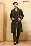 The Grand V Drape By Shubhvastra Viscose Silk Kurta Pajama With Dupatta Wholesale